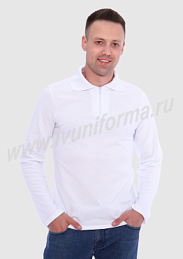 Рубашка – поло мужская на молнии арт. ТР-14-43-ПИК