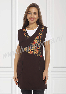 Фартук женский арт. УН-04-334-ГАБ