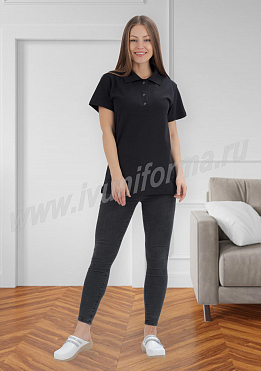 Футболка - поло женская арт. ТР-14-44-ПИК